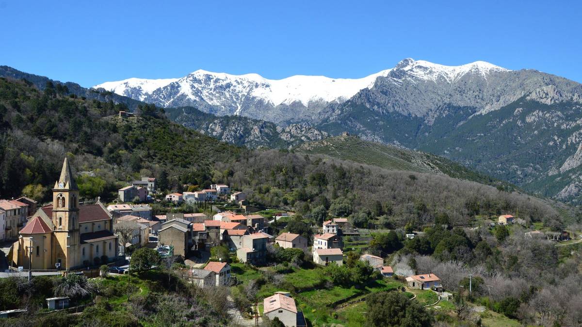 Toits en tuile canal et maisons de Corse, illustration pour la rénovation de toiture à Biguglia